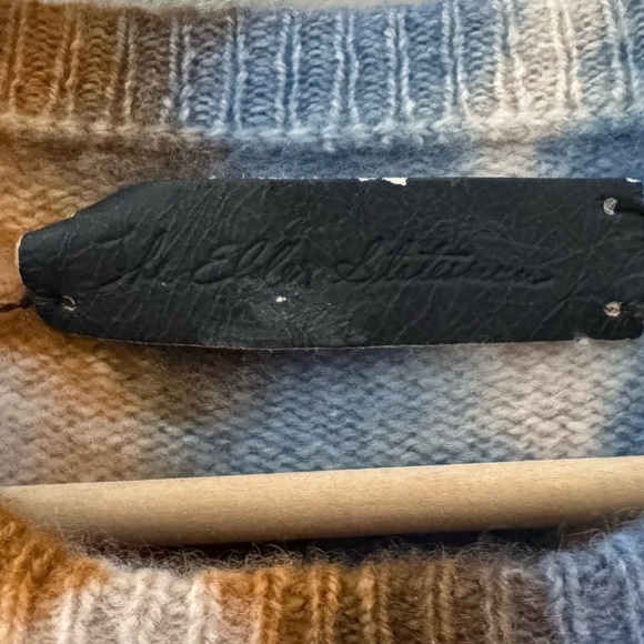 The Elder Stateman Cashmere Sweater Small Tie Dye Watercolor Luxury Designer USA - Picture 10 of 11